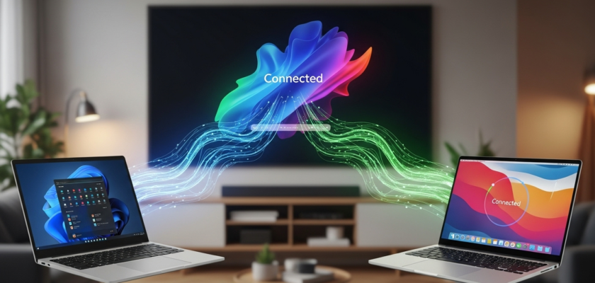 Cách Kết Nối Laptop Với TV Không Dây: Windows & Macbook