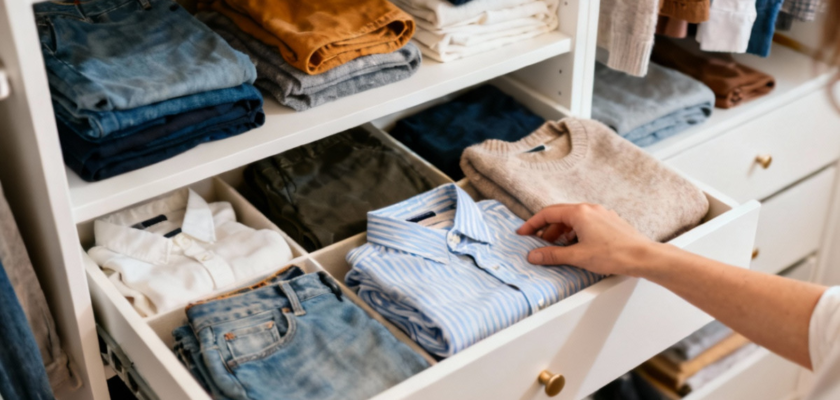Sắp Xếp Tủ Quần Áo Khoa Học Theo Phương Pháp KonMari