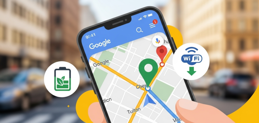 Thủ Thuật Google Maps Ít Người Biết: Tiết Kiệm Pin & Dữ Liệu