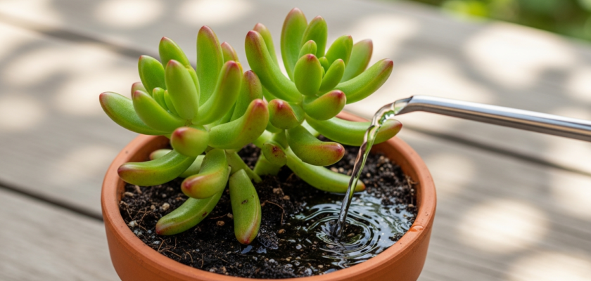 Cách Tưới Nước Cho Sen Đá Đúng Cách: 3 Nguyên Tắc Vàng